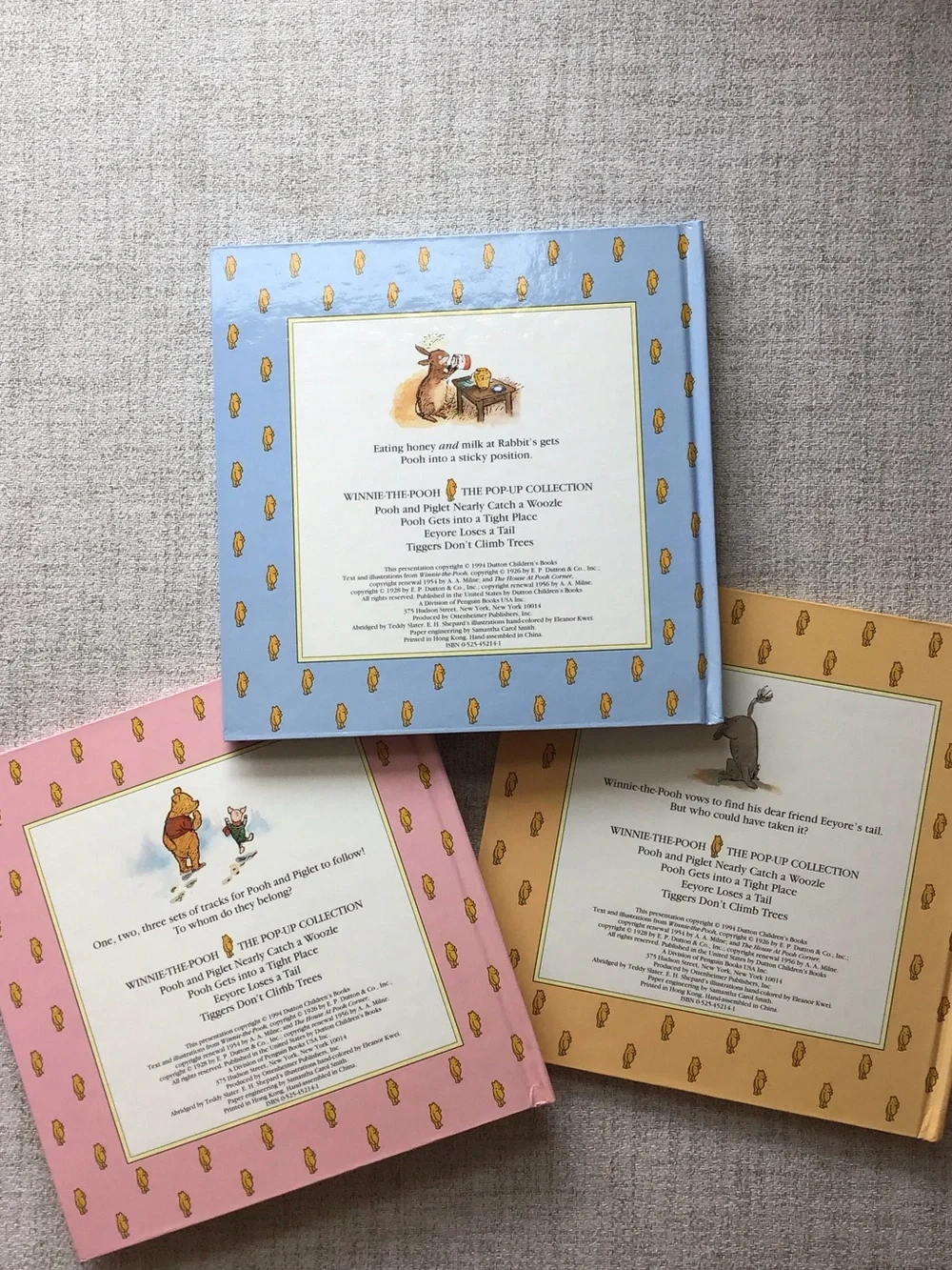 Winnie The Pooh Pop Up Book Collection